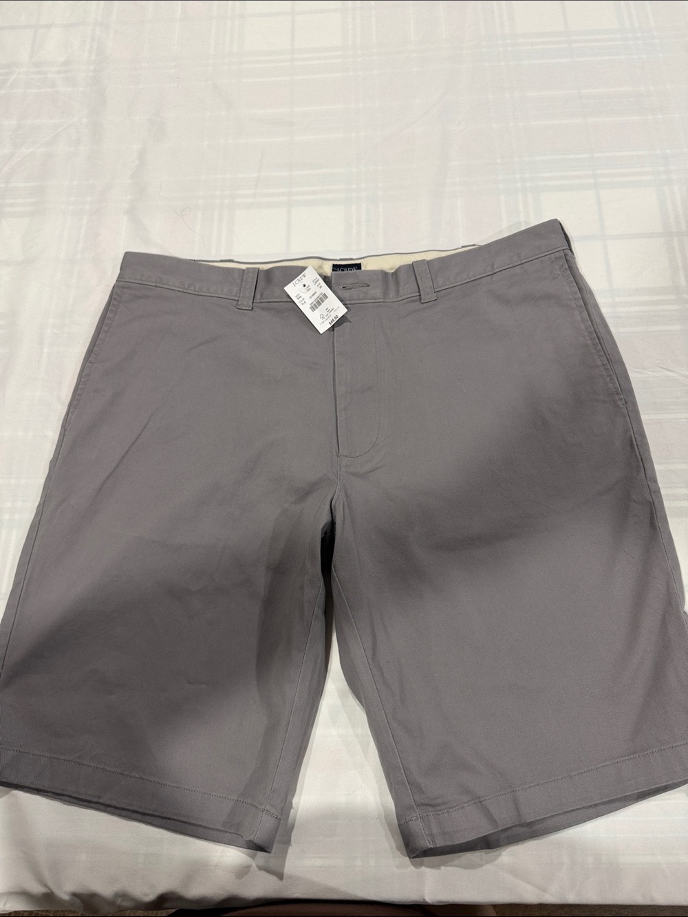 J. Crew Gray Flat-Front Men’s Shorts